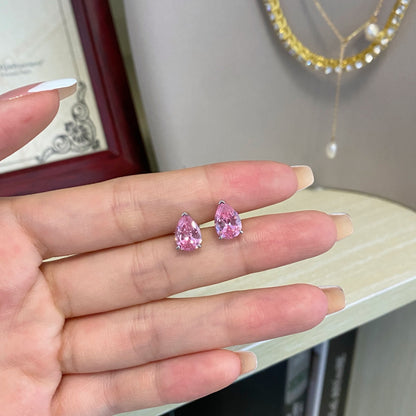 [LuckyStar]Ornate Water Drop Shape Earrings