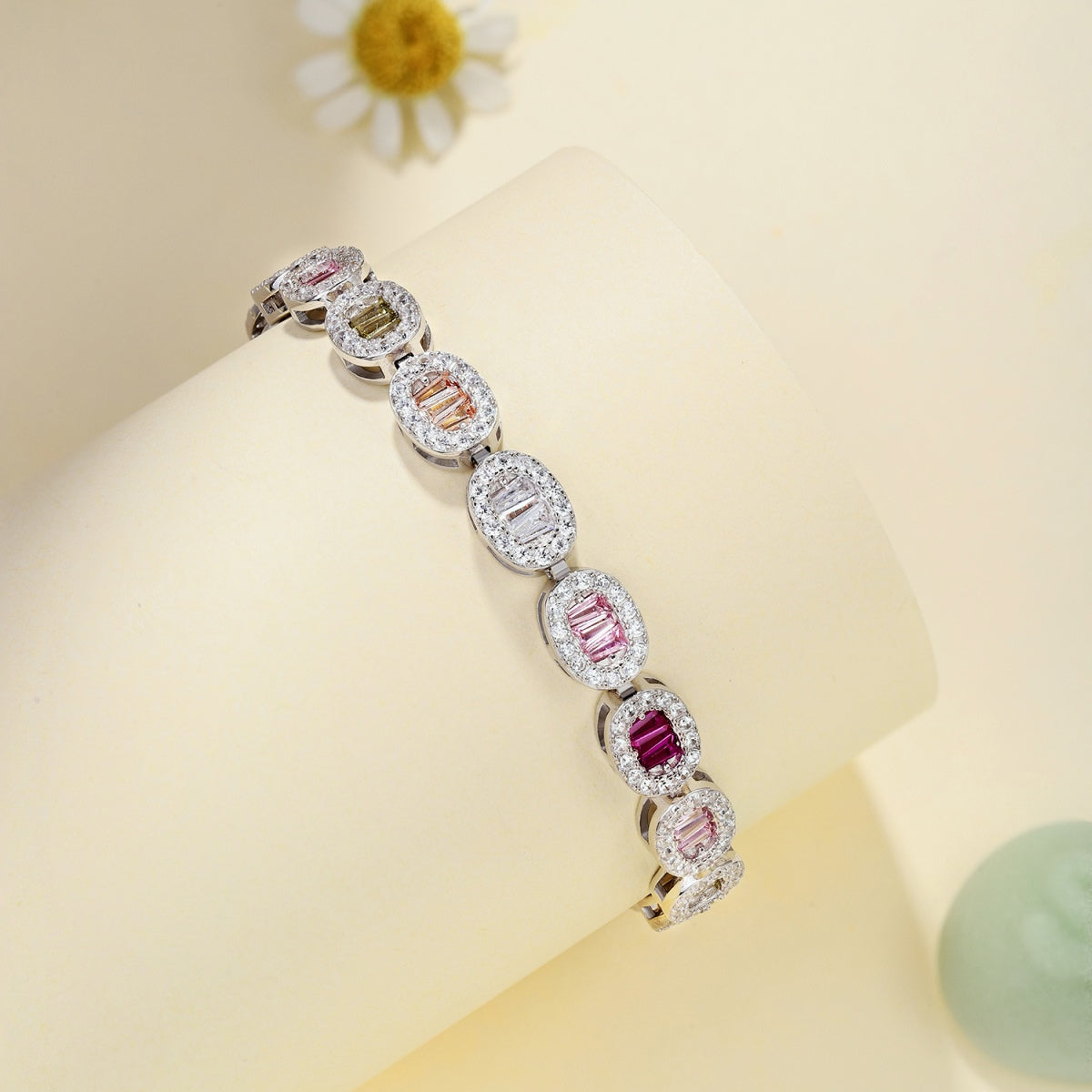 [LuckyStar]Exquisite Ornate Emerald Cut Daily Bracelet