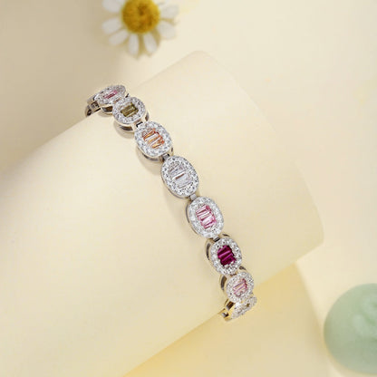 [LuckyStar]Exquisite Ornate Emerald Cut Daily Bracelet