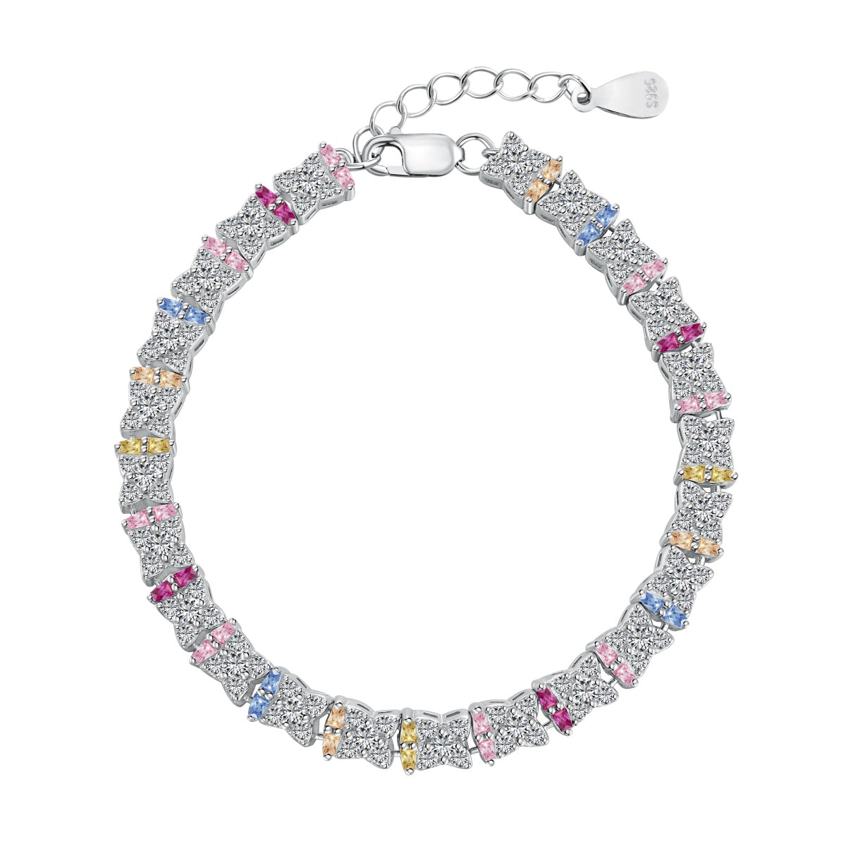 [LuckyStar]Unique Colorful Flower Shape Daily Bracelet