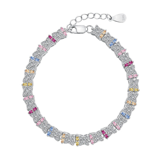 [LuckyStar]Unique Colorful Flower Shape Daily Bracelet