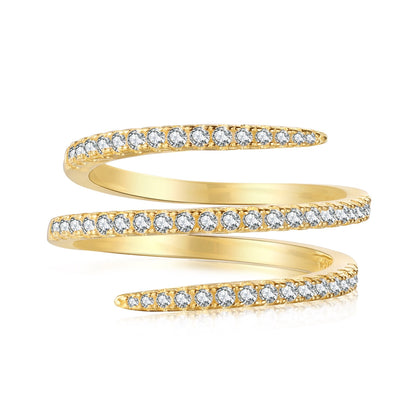 [LuckyStar]Unique Vibrant Entangle Daily Ring