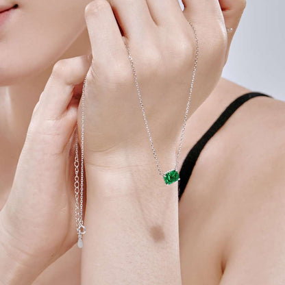 [LuckyStar]Luxurious Square Shape Colorful Necalack