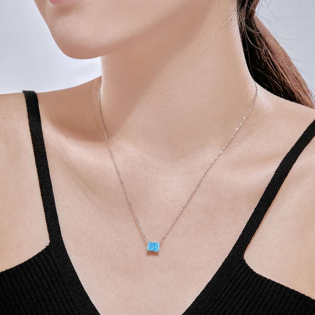 [LuckyStar]Luxurious Square Shape Colorful Necalack