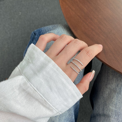 [LuckyStar]Unique Vibrant Entangle Daily Ring