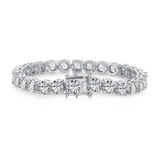[LuckyStar]0.75 Carat Dazzling Round Cut Wedding Bracelet