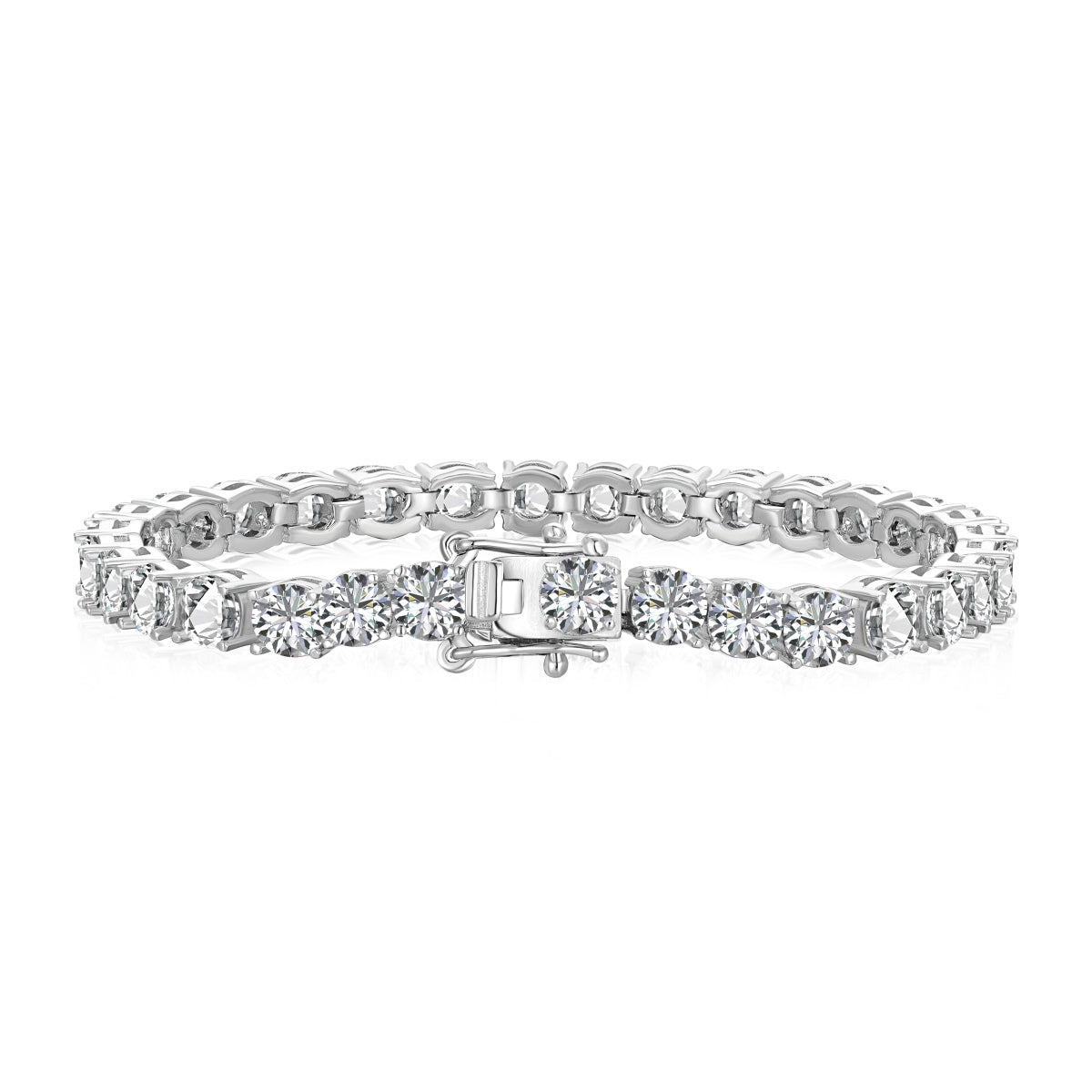 [LuckyStar]Ornate Sparkling Round Cut Wedding Bracelet