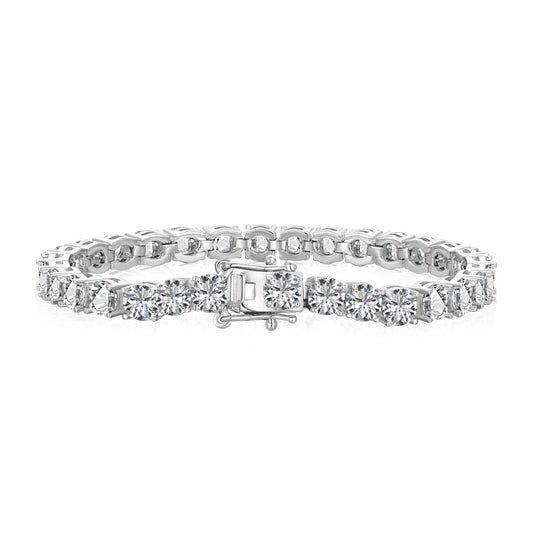[LuckyStar]Ornate Sparkling Round Cut Wedding Bracelet