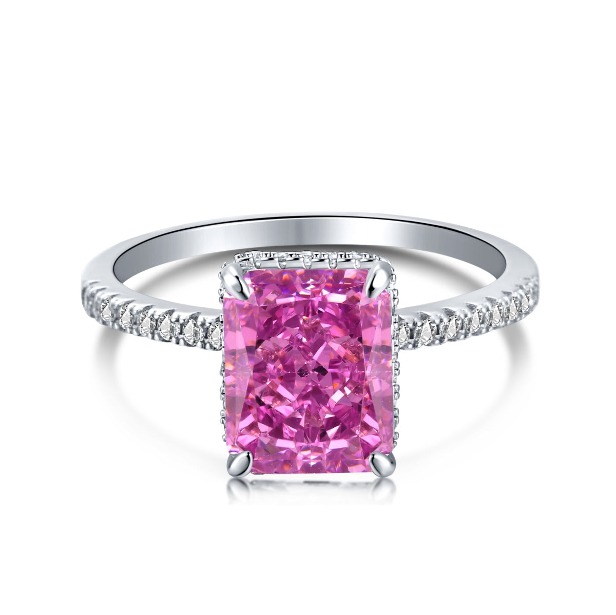 [LuckyStar]4.0 Carat Luxurious Engagement Ring
