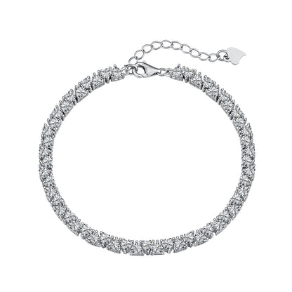 [LuckyStar]Dazzling Romantic Heart Shape Lover Bracelet