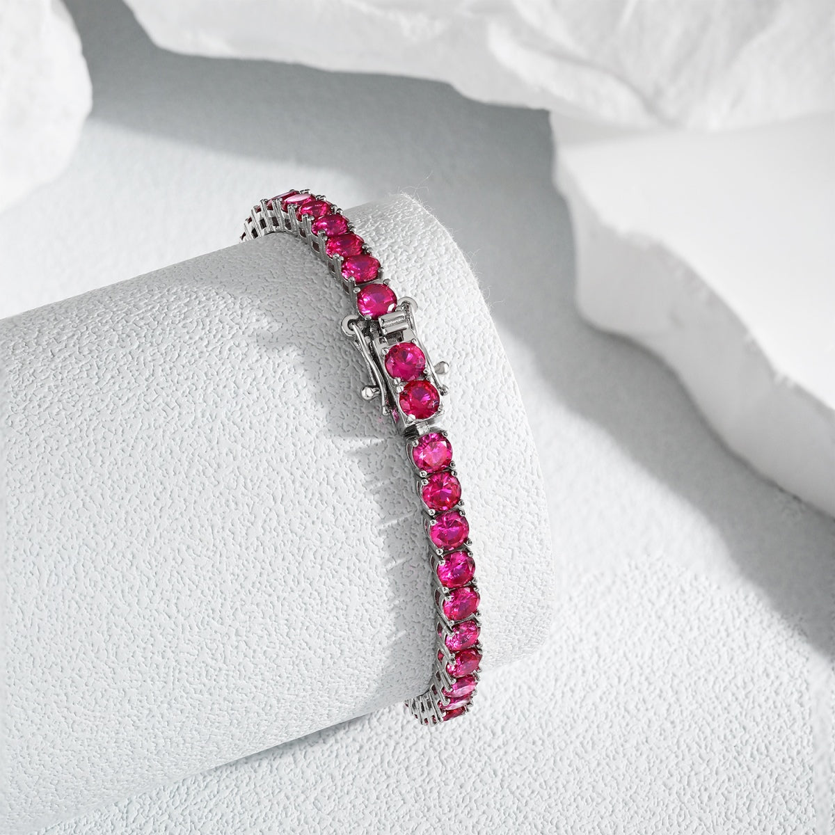 [LuckyStar]Radiant Colorful Round Cut Party Bracelet