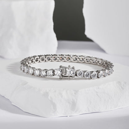 [LuckyStar]Ornate Sparkling Round Cut Wedding Bracelet