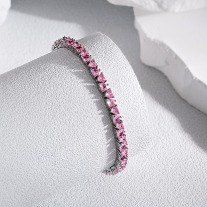 [LuckyStar]Dazzling Romantic Heart Shape Lover Bracelet