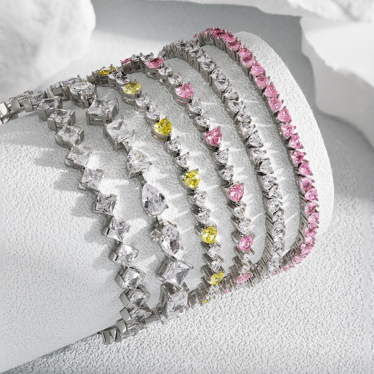 [LuckyStar]Unique Exquisite Multi Cut Daily Bracelet