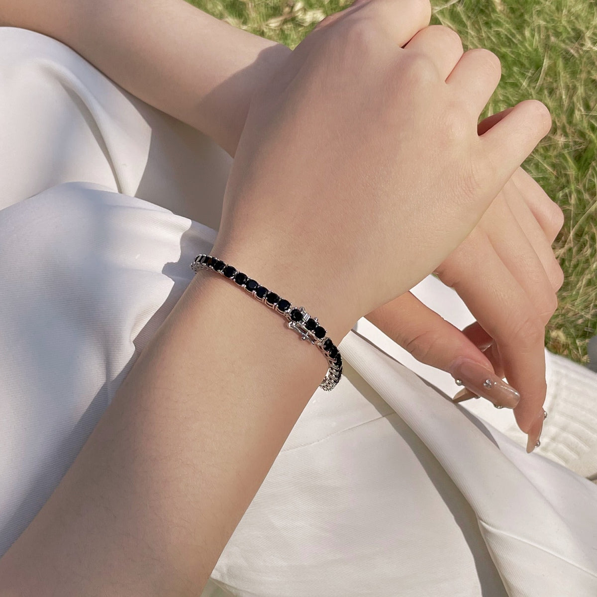 [LuckyStar]Radiant Colorful Round Cut Party Bracelet