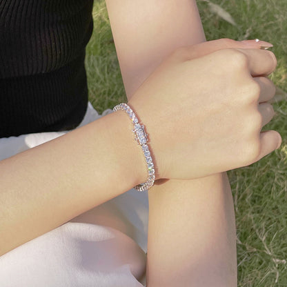 [LuckyStar]Radiant Colorful Round Cut Party Bracelet