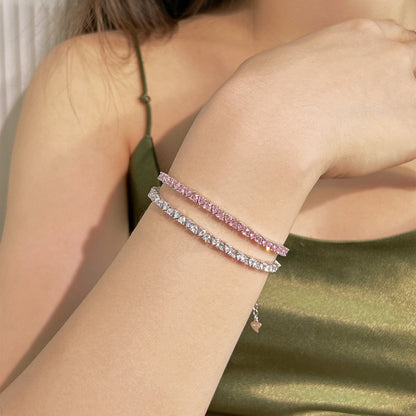 [LuckyStar]Dazzling Romantic Heart Shape Lover Bracelet