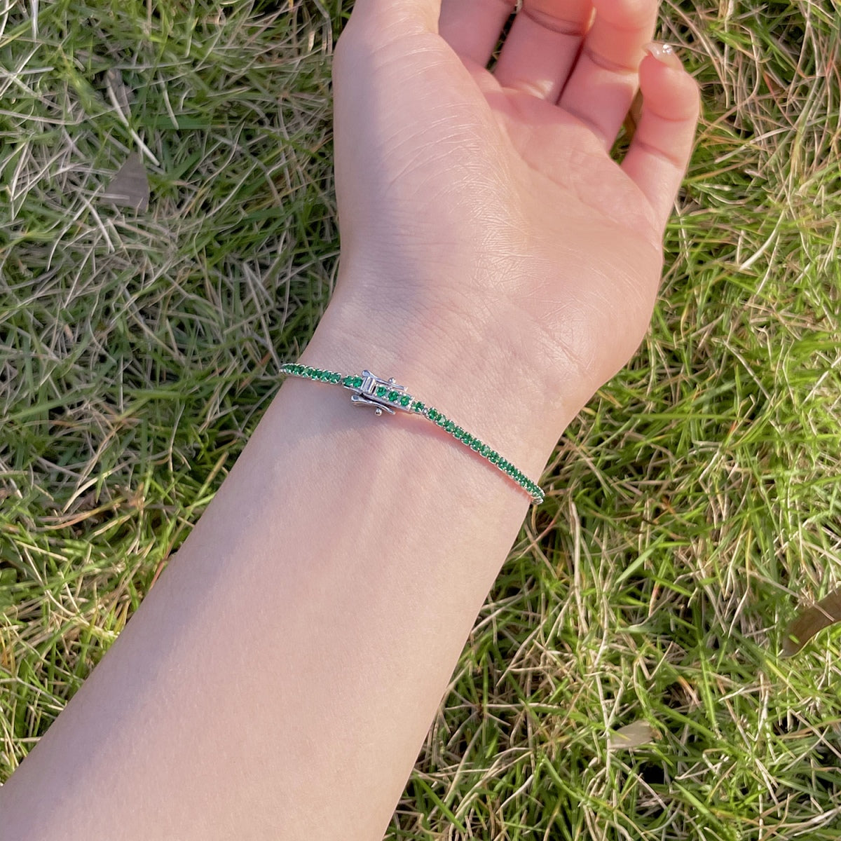 [LuckyStar]Radiant Colorful Round Cut Party Bracelet