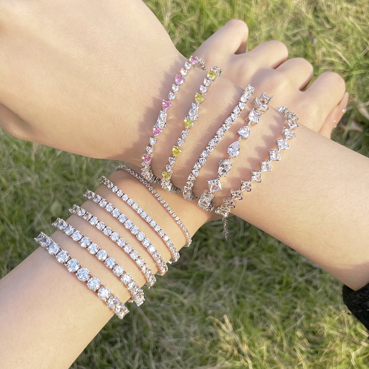 [LuckyStar]Unique Exquisite Multi Cut Daily Bracelet