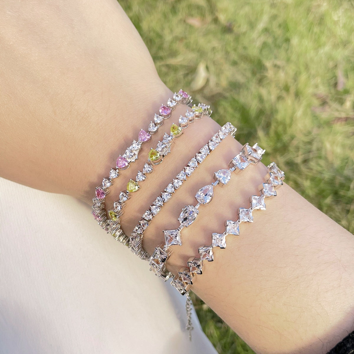 [LuckyStar]Unique Exquisite Multi Cut Daily Bracelet
