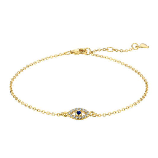 [LuckyStar]Evil Eye Shape Necklace