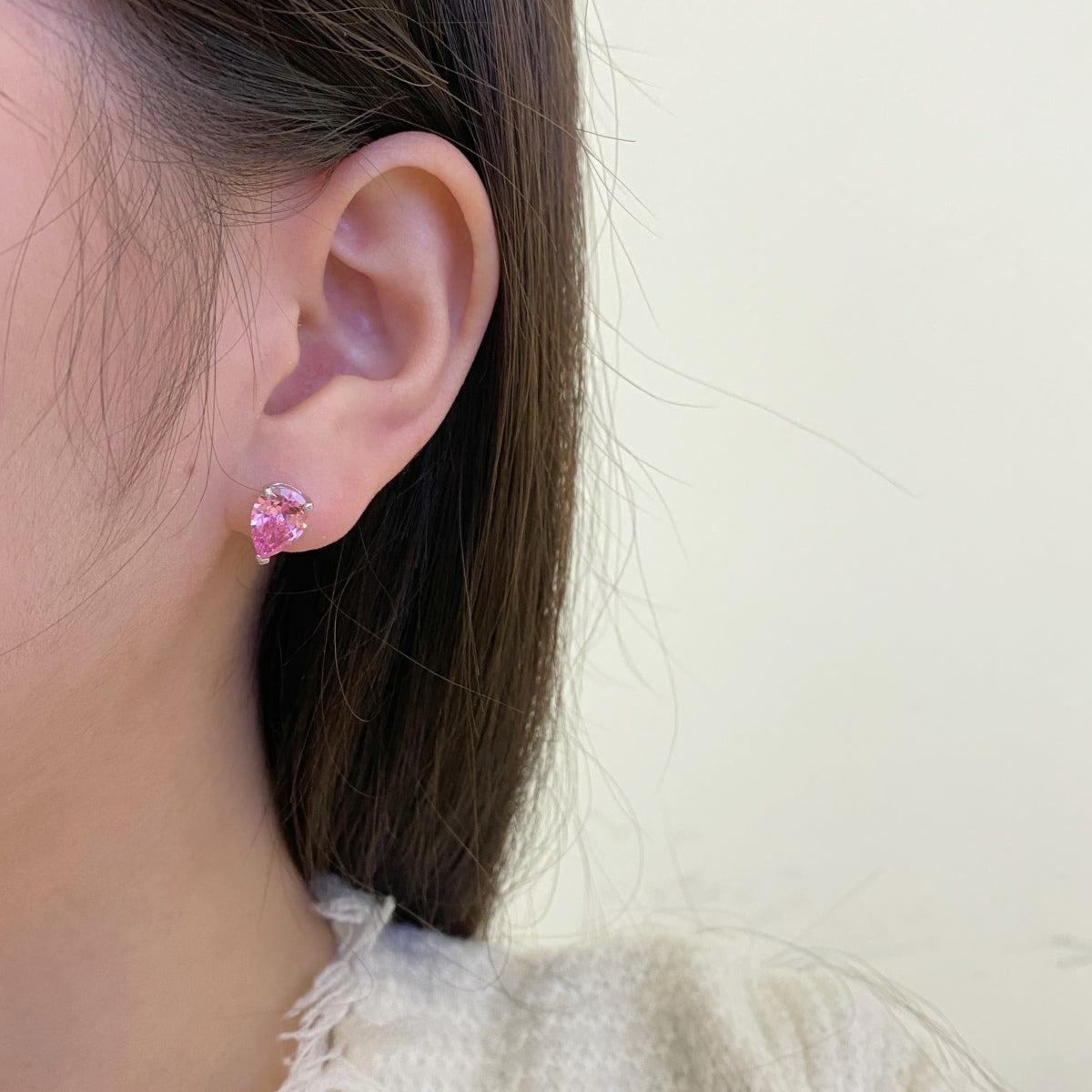 [LuckyStar]Ornate Water Drop Shape Earrings