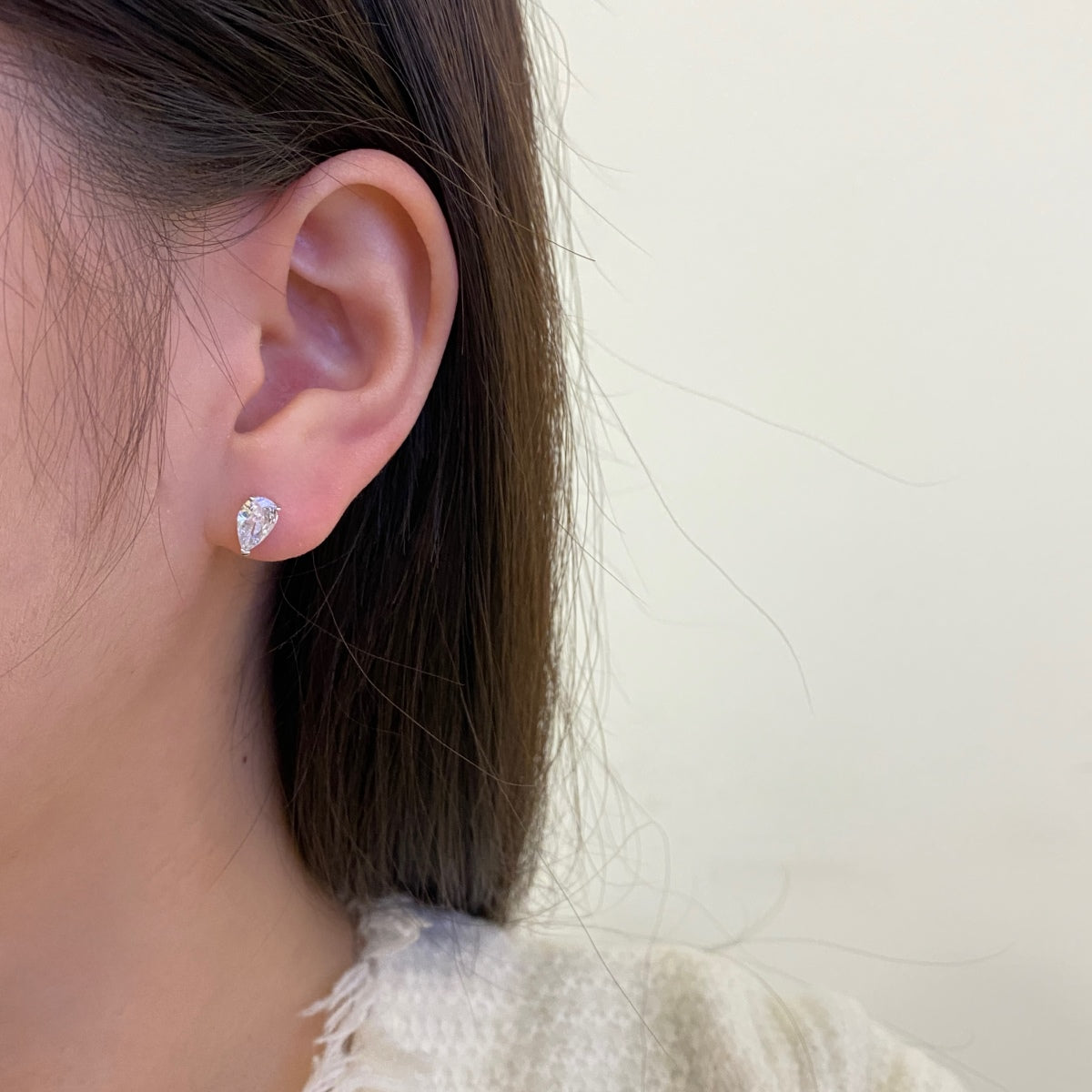 [LuckyStar]Ornate Water Drop Shape Earrings