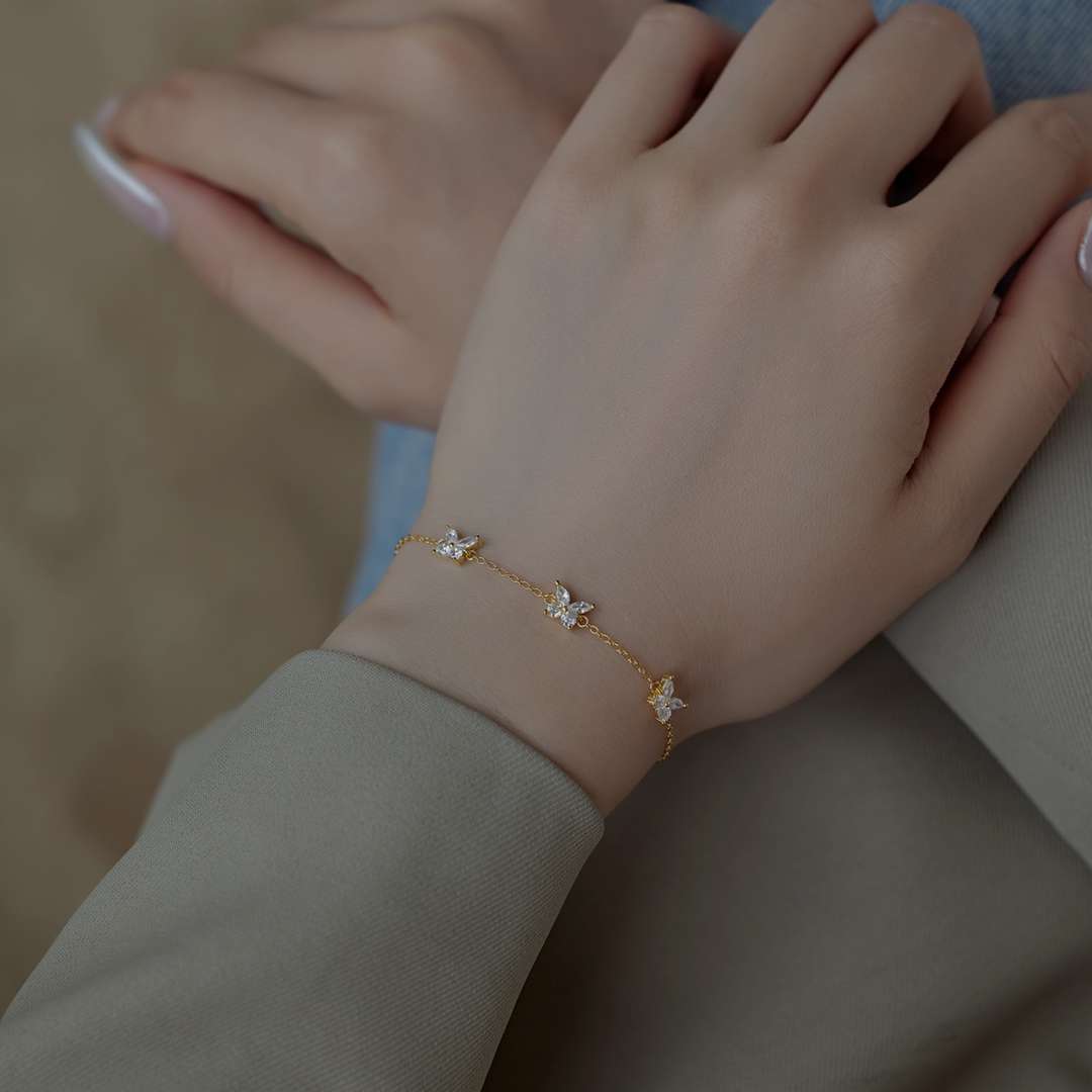 [LuckyStar]Radiant Butterfly Shape Necklace