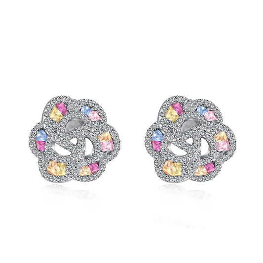 [LuckyStar]Exquisite Flower Shape Daily Earrings