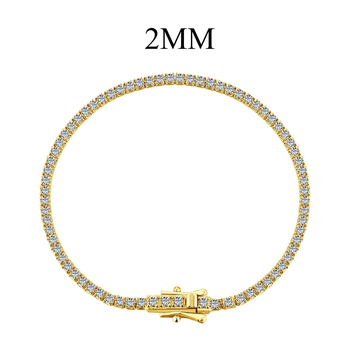 [LuckyStar]Radiant Colorful Round Cut Party Bracelet