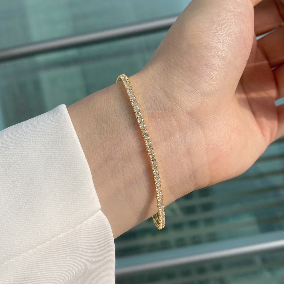 [LuckyStar]Radiant Colorful Round Cut Party Bracelet
