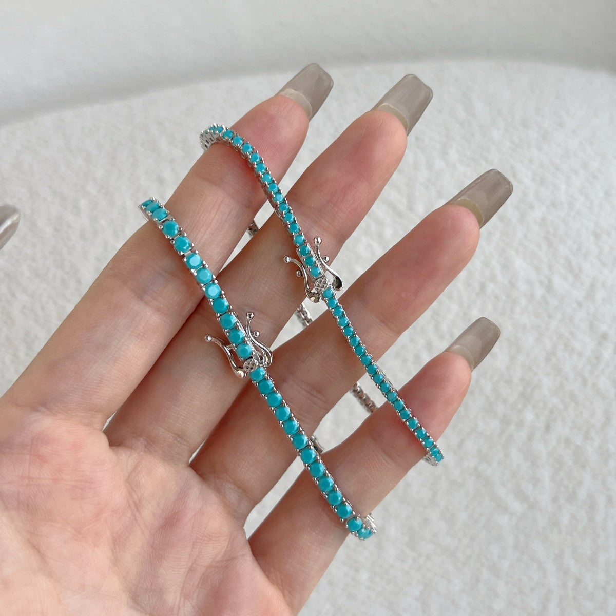 [LuckyStar]Dazzling Exquisite Round Cut Daily Bracelet