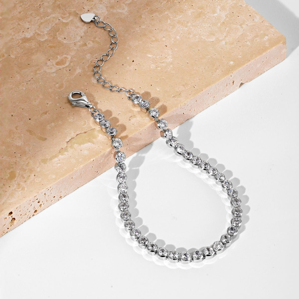 [LuckyStar]Dazzling Sparkling Round Cut Daily Bracelet