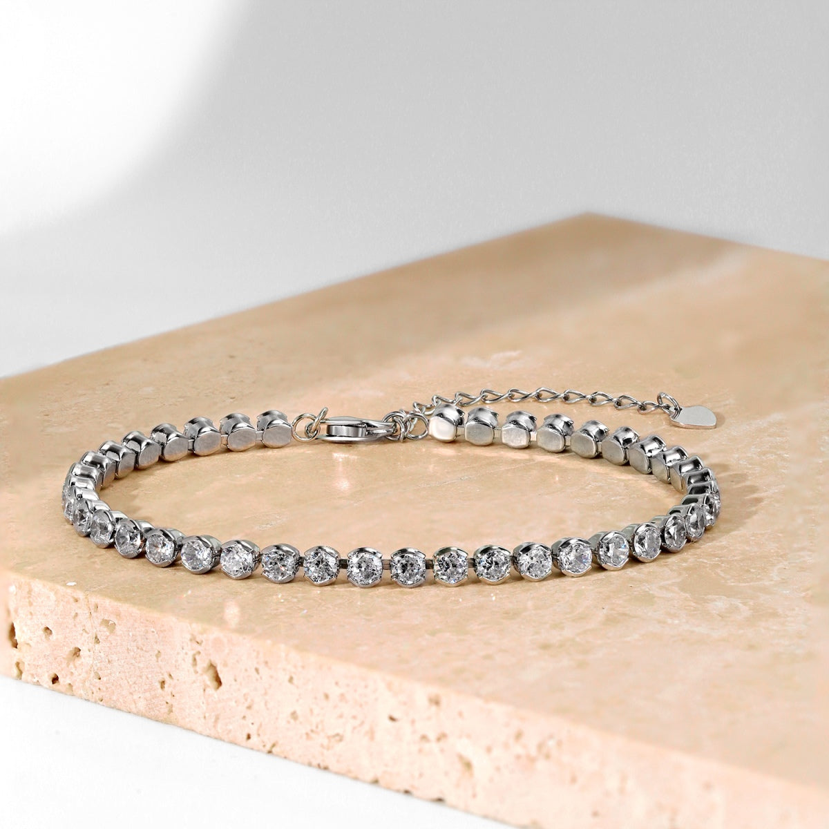 [LuckyStar]Dazzling Sparkling Round Cut Daily Bracelet