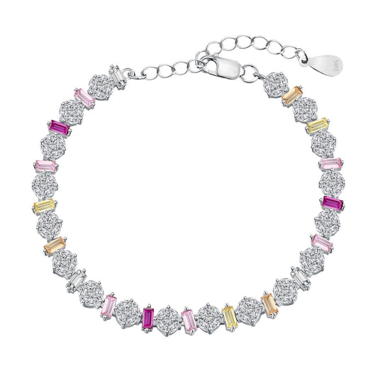 [LuckyStar]Radiant Colorful Round Shape Daily Bracelet