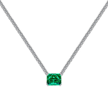 [LuckyStar]4.0 Carat Elegant Radiant Cut Necklace
