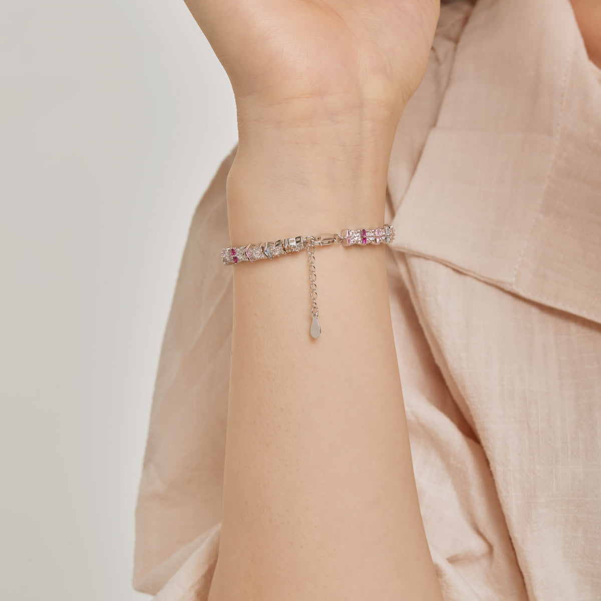 [LuckyStar]Unique Colorful Flower Shape Daily Bracelet