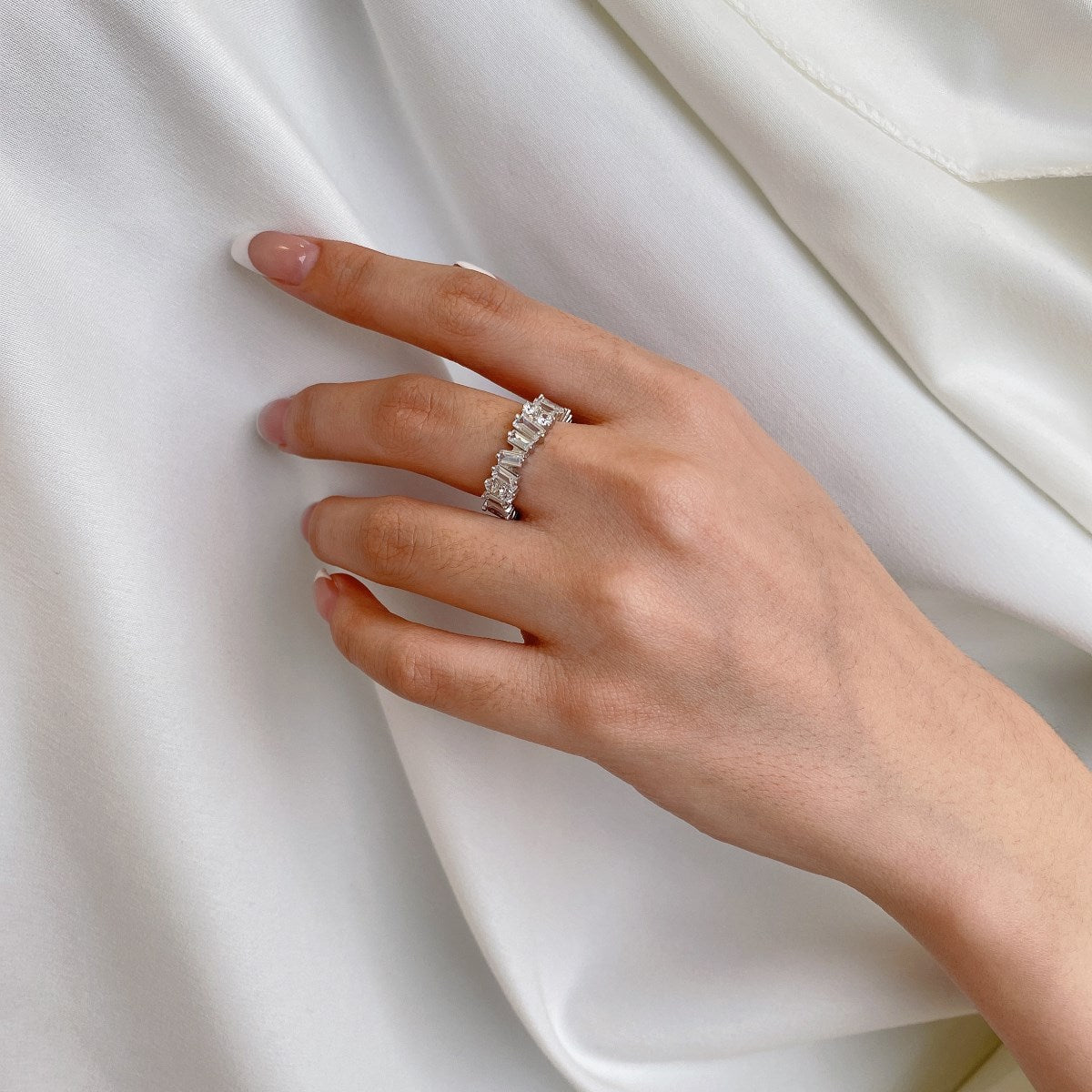 [LuckyStar]Delicate Multi Shape Tennis Ring