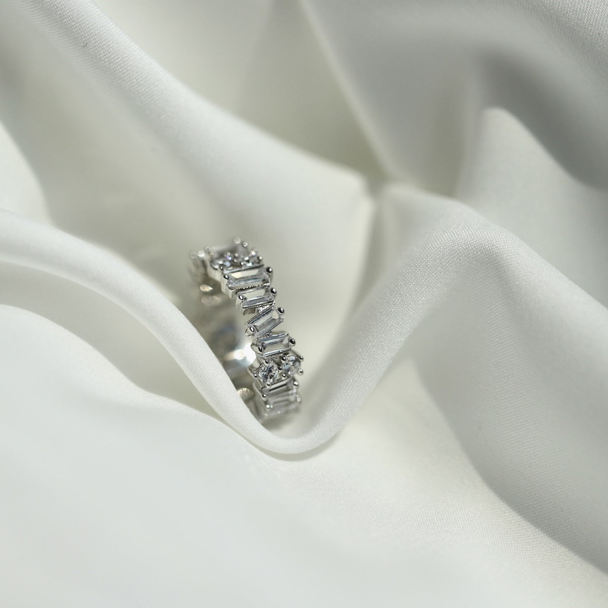 [LuckyStar]Delicate Multi Shape Tennis Ring