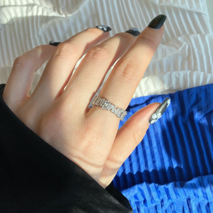 [LuckyStar]Delicate Multi Shape Tennis Ring