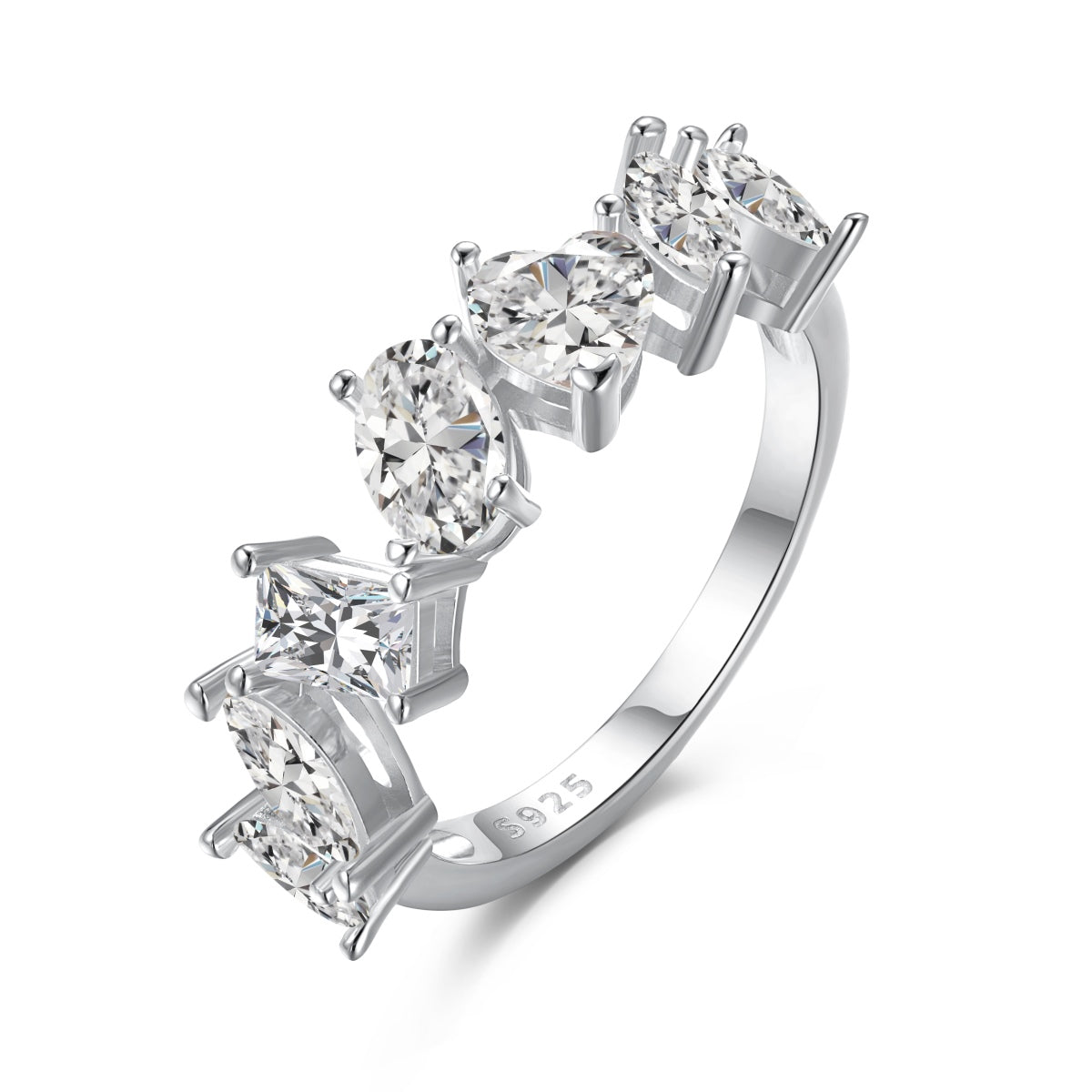 [LuckyStar]Delicate Multi Cut Ring